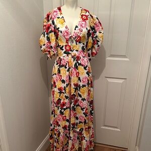 Buddy Love Miranda maxi dress floral size x small NEW
